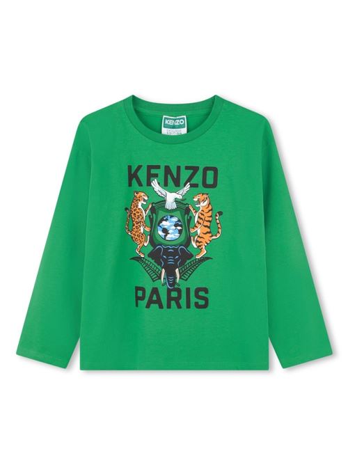 T-shirt bambino maniche lunghe KENZO Kids | K60579719